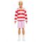 Barbie - Fashionista Ken Doll Red & White Stripes (HYV01) / Toys |  Techbox