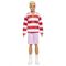 Barbie - Fashionista Ken Doll Red & White Stripes (HYV01) / Toys |  Techbox