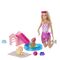 Barbie - Puppy Pool Party Aloha Blonde (JBF35) / Toys - Dolls - Collectibles - Techbox
