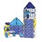 MAGNA-TILES - Police Station 36 pcs (90352) / Toys