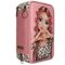 TOPModel - Triple Pencil Case With Bow LEOHEART - Pink / Toys |  Techbox