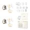 Neno Perla Twin – two three-phase cordless premium electronic breast pumps - Baby - Home Appliances - Techbox