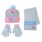 Disney Stitch winter set snood hat gloves