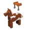 MINECRAFT CORE FIGURE 2-PACK - Stable Master Makena & Horse / Toys