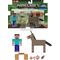 MINECRAFT CORE FIGURE 2-PACK - Steve & Donkey / Toys