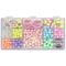 Pearl ´n Fun - Pastel perlemix m/elastiksnor assorted former (714206) / Toys