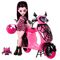 Monster High Draculaura + Scooter doll