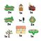 Peppa Pig - Whizz Around Clickety Clack Train (8344) / Toys