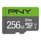 PNY Elite 256 GB MicroSDXC UHS-I Class 10 - Memory Cards - Smartphones - Techbox