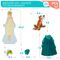 Disney Cinderella dresses wooden magnetic set