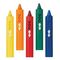 Munchkin - 5 Bath Time Crayons (011690) / Toys