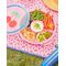 Rice - Serving Tray with Handle - Pink / Baby and Children