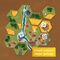 Spanish Dorfromantik board game