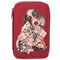 TOPModel - Double Pencil Case FUR EVER FRIENDS - Deep, Warm Red / Toys - Merchandise Office Supplies - Various - Techbox