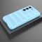 Magic Shield Case for Samsung Galaxy S23+ flexible armored cover light blue - Samsung Cases - Cases - Techbox