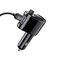 Baseus S-06 Bluetooth/USB car FM transmitter (Overseas Edition) - black | Techbox