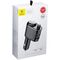 Baseus S-06 Bluetooth/USB car FM transmitter (Overseas Edition) - black | Techbox