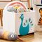 3 Sprouts - Storage Box - Blue Peacock / Baby and Children
