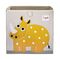 3 Sprouts - Storage Box - Yellow Rhino / Baby and Children