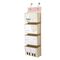 3 Sprouts - Hanging Wall Organizer - White Llama / Baby and Children