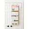 3 Sprouts - Hanging Wall Organizer - White Llama / Baby and Children