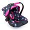 Bayer - Deluxe Car Seat for Dolls - Stars (67906AA) / Toys