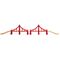 BRIO - Double Suspension Bridge (33683) / Toys