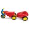 Dantoy - Scooter with rubberwheels, Red (3321) / Toys