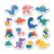 SES Creative - Bath Time - Foam Dinosaurs - (S13214) / Toys