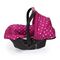 Bayer - Deluxe Car Seat with Cannopy - Pink (67967AA) / Toys