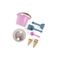 Dantoy - Bucket set w. Ice cream cones - Pink (4801) / Toys
