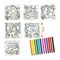 SES Creative - Colour by Numbers - Triangular Pens - (S14690) / Toys