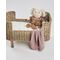 Smallstuff - Doll blanket, fishbone knit, powder - (40017-23) / Toys |  Techbox