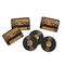 Winkee - Rocks Coaster Set of 6 - Black / Gadgets