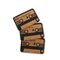 Winkee - Rocks Coaster Set of 6 - Black / Gadgets