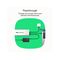Green Cell PBPLGC20P power bank Lithium-Ion (Li-Ion) 20800 mAh Aluminium, Black, Green, Light grey, Silver | Techbox