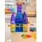 Connetix - Base Plate - Rainbow Blue & Green (CT-R-BG002-BP) / Toys