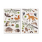Filibabba - Forest Friends Wallstickers - Flerfarvet - 12-48 M (FI-03822) / Toys