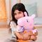 Peppa Pig Mummy Pig with Evie plush toy 33cm