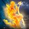 Fantastic Four Art Scale Statue 1/10 Human Torch 30 cm |  Techbox
