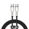 Baseus CATJK-C01 mobile phone cable Black 1 m USB C - USB Cables - Cables & Adapters - Techbox