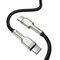 Baseus CATJK-C01 mobile phone cable Black 1 m USB C - USB Cables - Cables & Adapters - Techbox