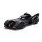 DC Comics Batmovil 1989 metal car + Batman figure set