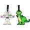 Disney Pixar Toy Story set of 2 luggage labels