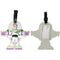 Disney Pixar Toy Story set of 2 luggage labels