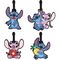 Disney Stitch & Angel set of 4 luggage labels