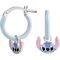 Disney Stitch Charm sterling silver earrings