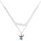Disney Stitch Ohana sterling silver necklace