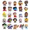 Doorables Marvel Action Mini Peek Series 2 assorted Capsule surprise 4 figures