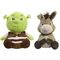 Shrek - Shrek and Donkey assorted Comfeez plush toy 30cm